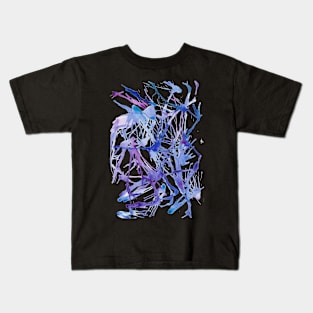 Indigo Splash Doodle Kids T-Shirt